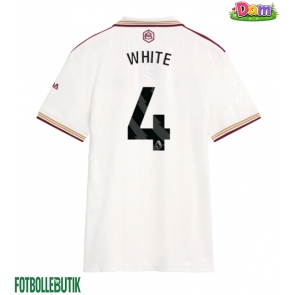 Arsenal Ben White #4 Tredje Tröja Kvinnor 2025-26 Kortärmad